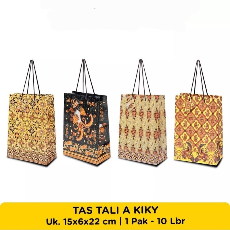 

kIKY TAS TALI A FANCY / BATIK UKURAN 22 x 15 x 6 CM