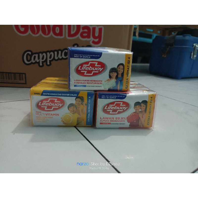 Lifebuoy batang 110gr isi 4
