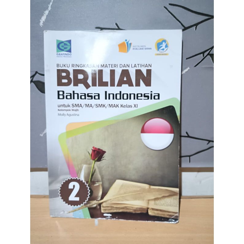 

Buku Paket Bekas Brilian Bahasa Indonesia Kelas 11 SMA