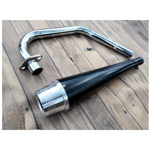 Knalpot Custom Japstyle Caferacer Mini Bass Knalpot Custom Satu Set Leheran Motor Honda Dan Thunder