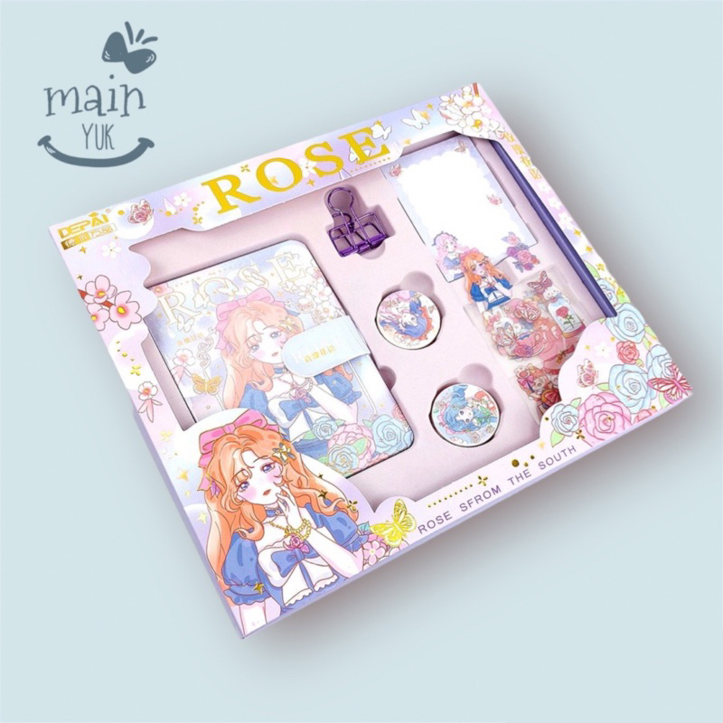 

Mainyuk - Diary Set Rose from the South Jurnal Rose Set