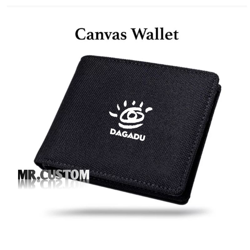 Dompet Kanvas Dagadu Jogja Premium / Dompet Fashion Pria Wanita