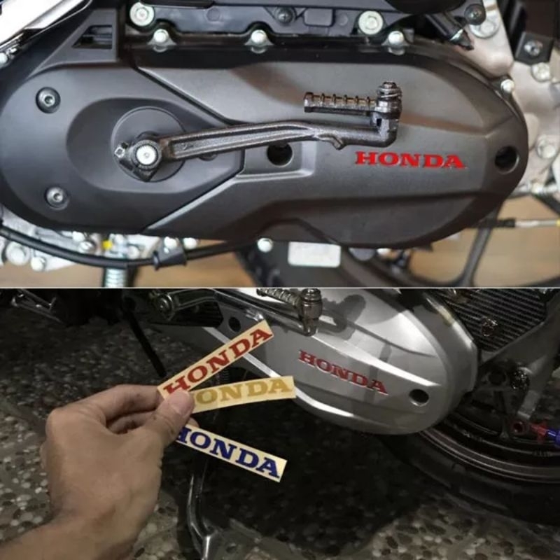 stiker cvt Honda stiker blok cvt Honda nyala