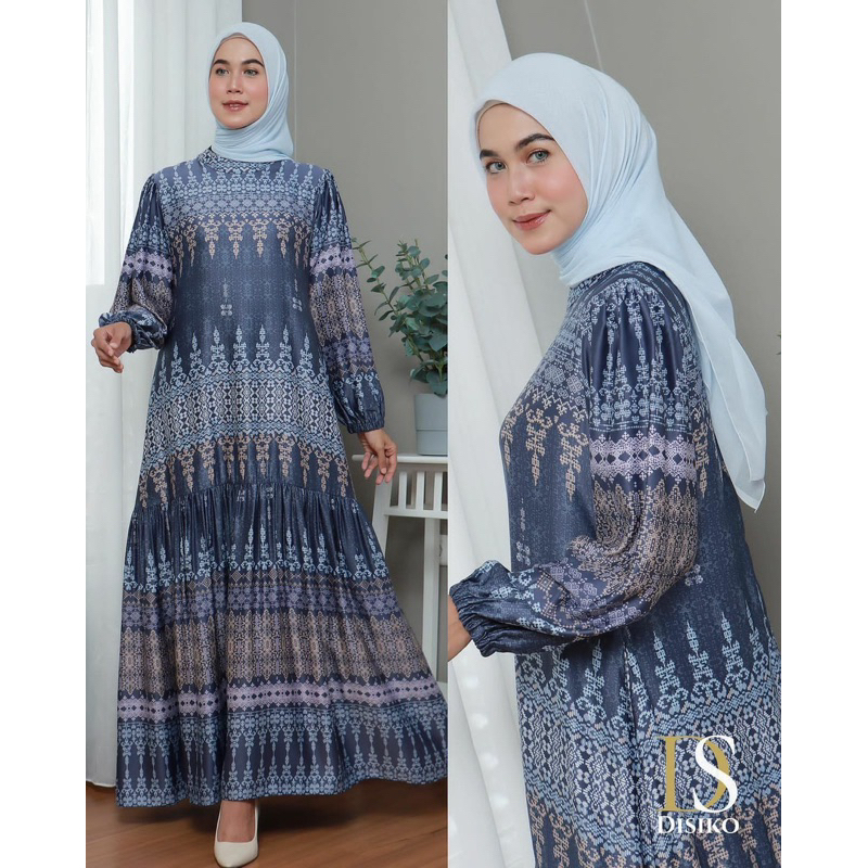 Langkisau Dress | Disiko Exclusive | Bahan Lionel Richie
