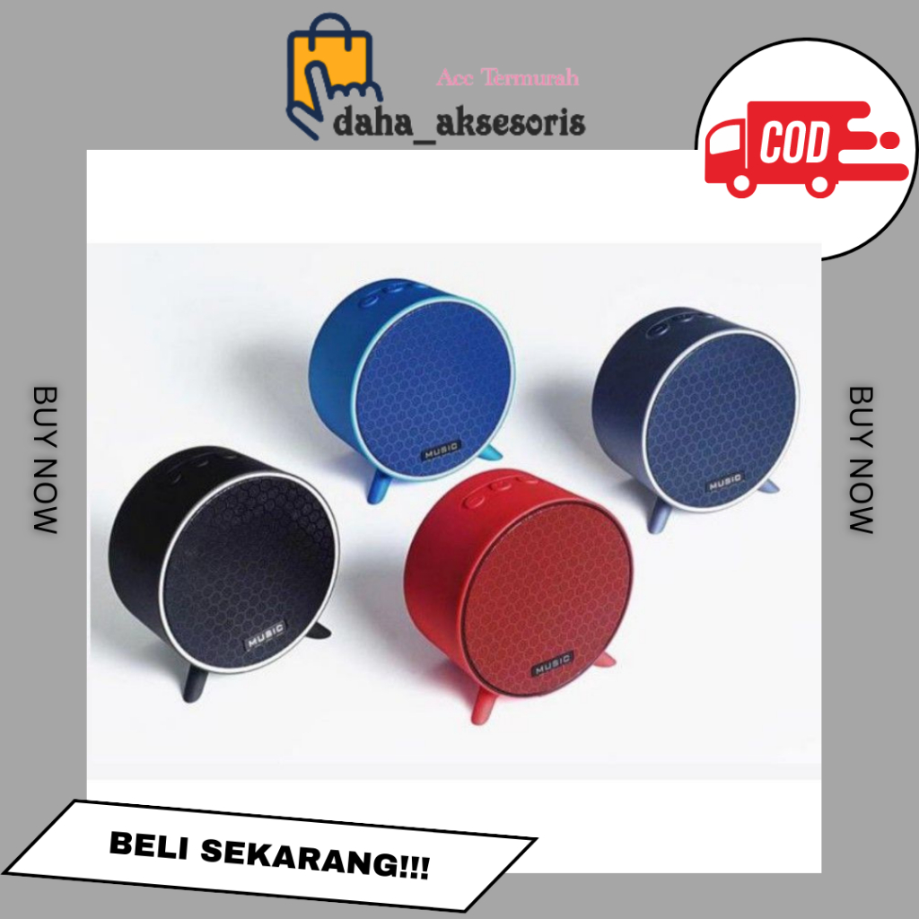Speaker Bluetooth Portable C19 Bass Wireless Speaker