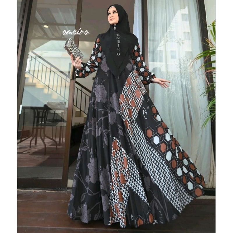 OMEIRO QUEEN BEYZA SERIES SYARI GAMIS WANITA