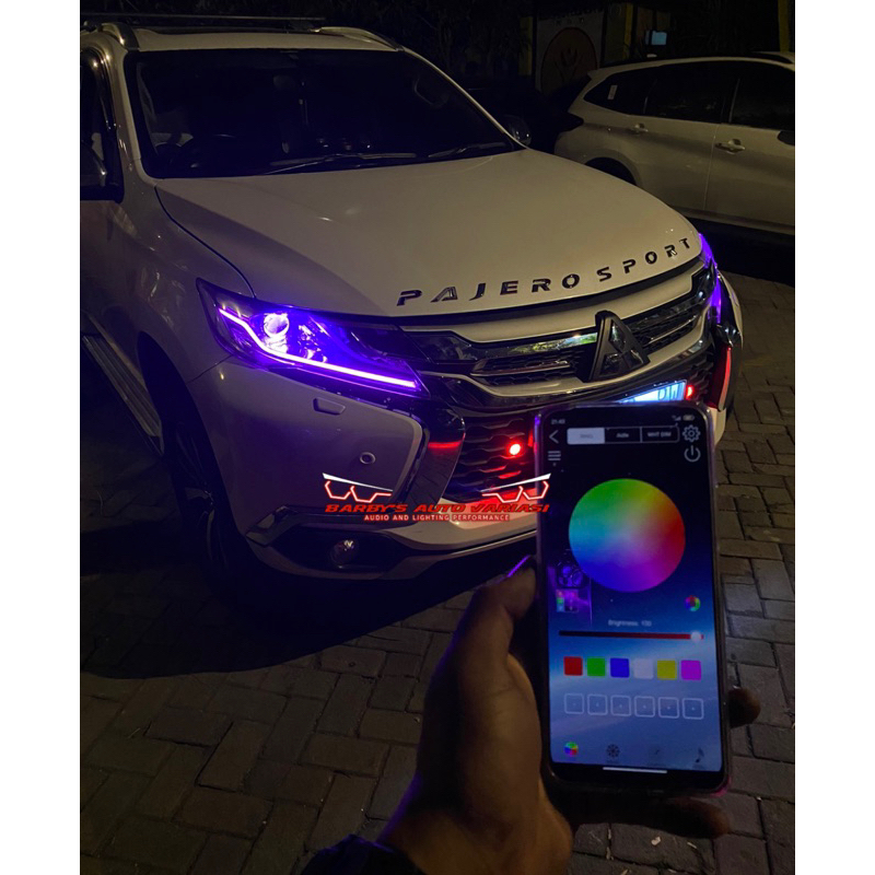 drl matrix rgb pajero fortuner