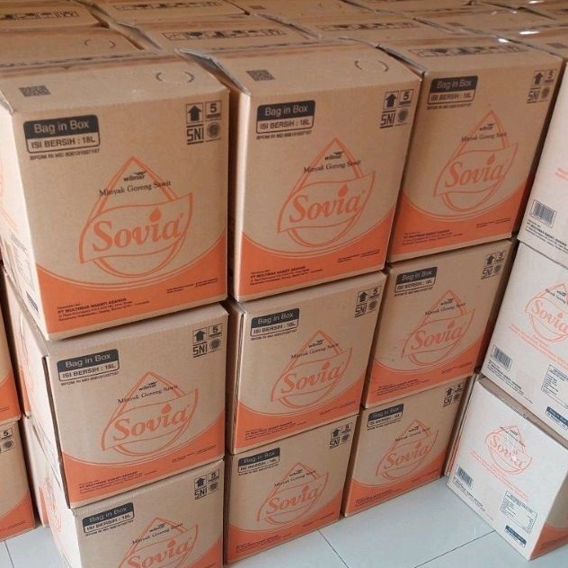 

Minyak Goreng Sovia BIB 18 liter