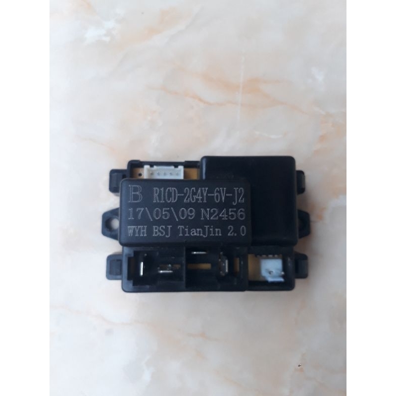 receiver 6v mobil aki