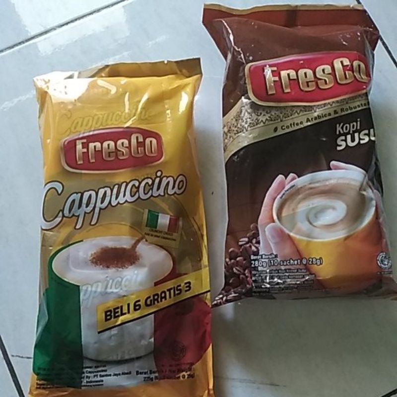 

fresco cappucino/kopi susu