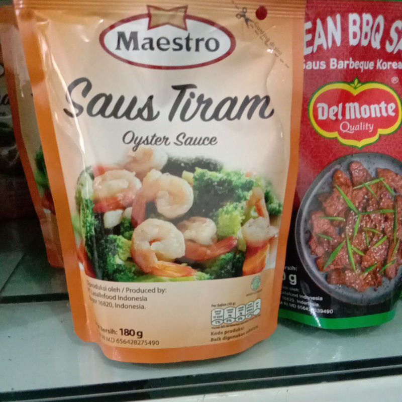 

Maestro Saus Tiram 180gr