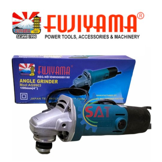 FUJIYAMA MESIN GERINDA TANGAN AG 9903 4" ANGLE GRINDER AG9903