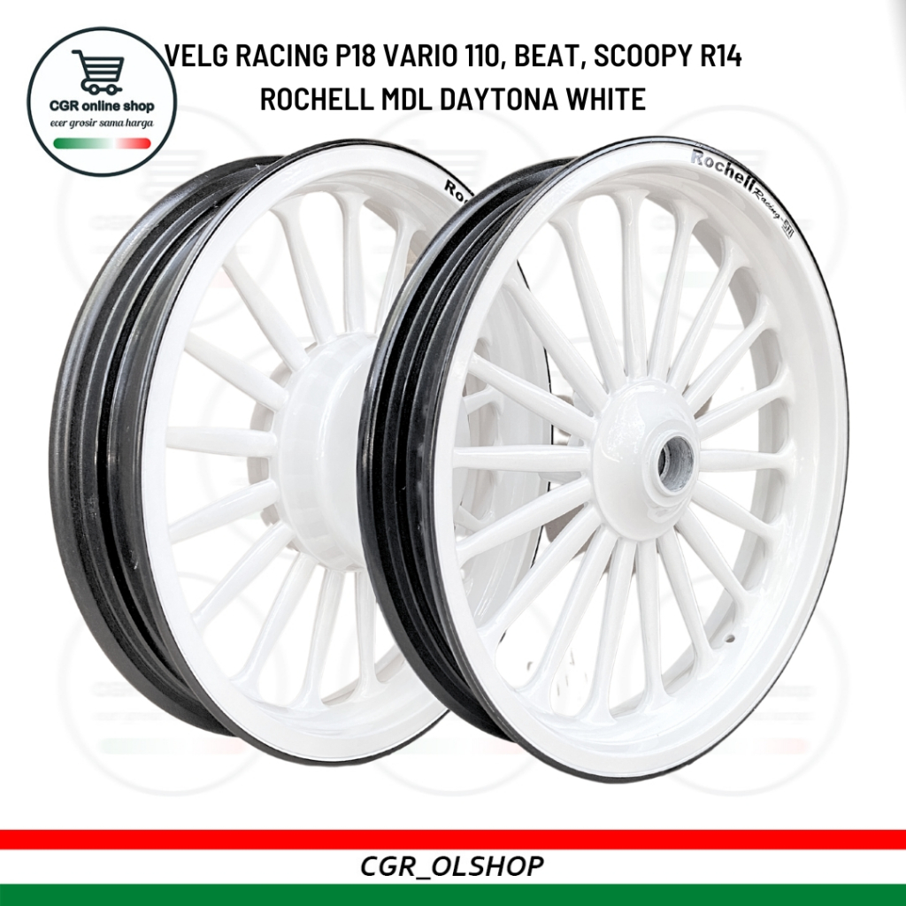 Velg Beat Scoopy Vario110 mdl Daytona Palang 18