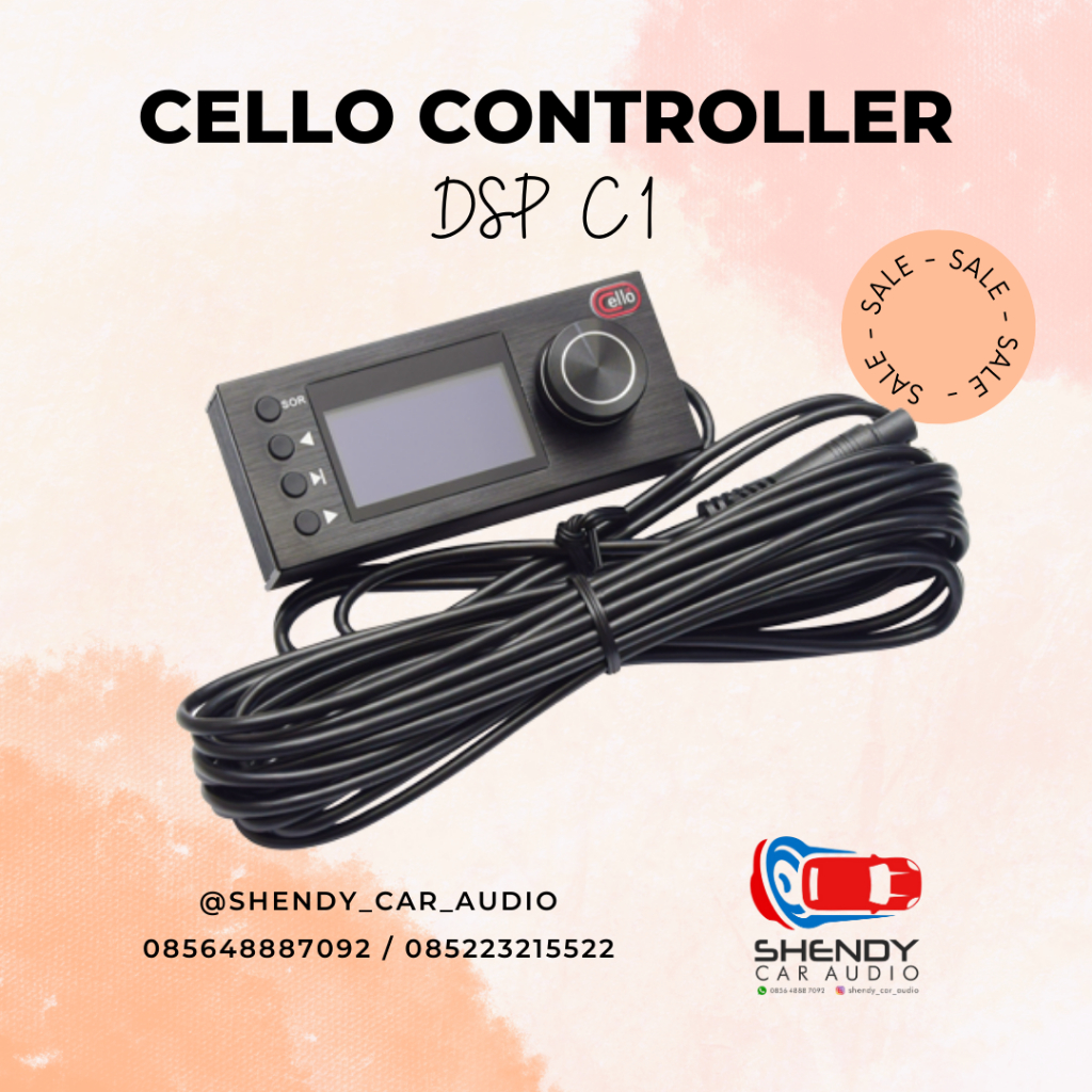 Controller DSP C1 Cello Untuk Dsp Magic Cello 6 Dan Dsp Magic 10