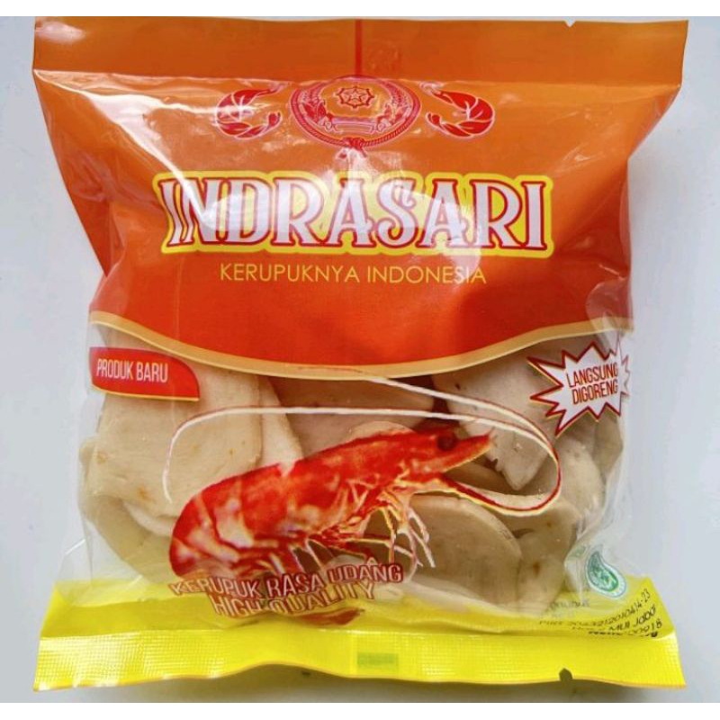 

Kerupuk udang Indrasari tanpa jemur 250gr