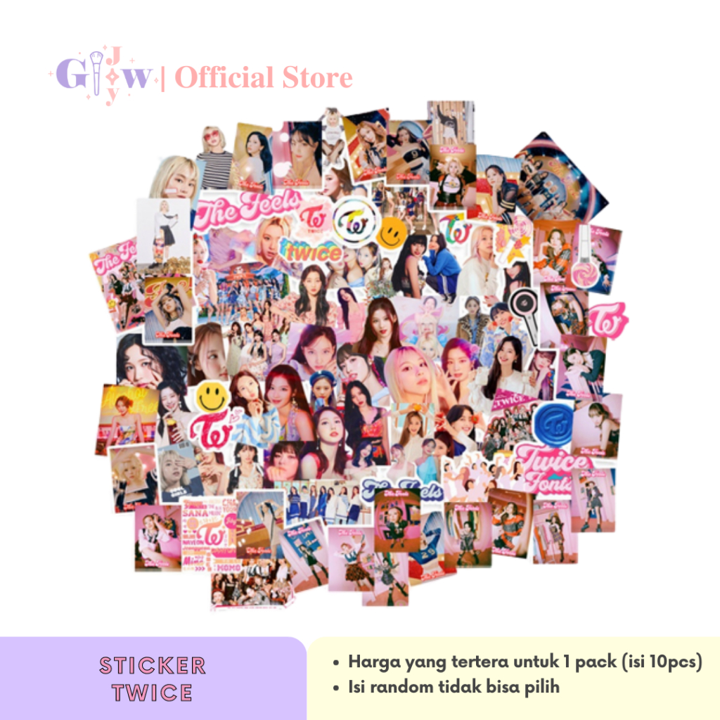 

A6017 STICKER 10PCS (TWICE) anti air notebook scrapbook label tempel motif kartun superhero super hero unik lucu atk alat tulis murah kartun komputer leptop handphone hp smartphone koper laptop tembok kulkas girlband korea girl band
