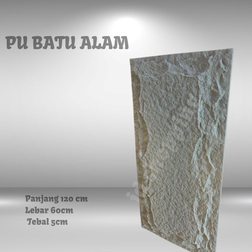 wall pu batu alam 60 x 120 cm