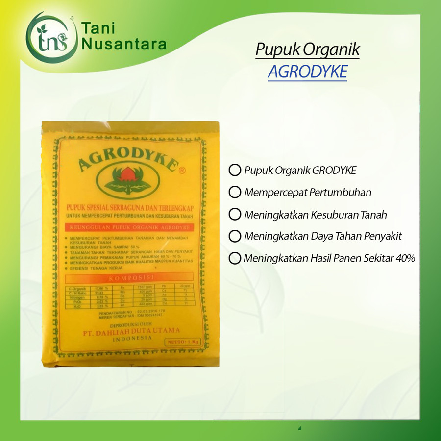 Pupuk Organik AGRODYKE - Pupuk Serbaguna