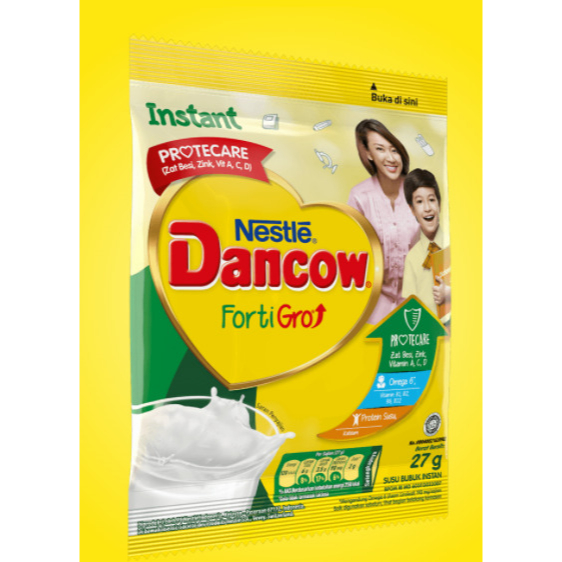 

Susu Dancow Fortigro 27 Gram Per 10 Sachet Renceng