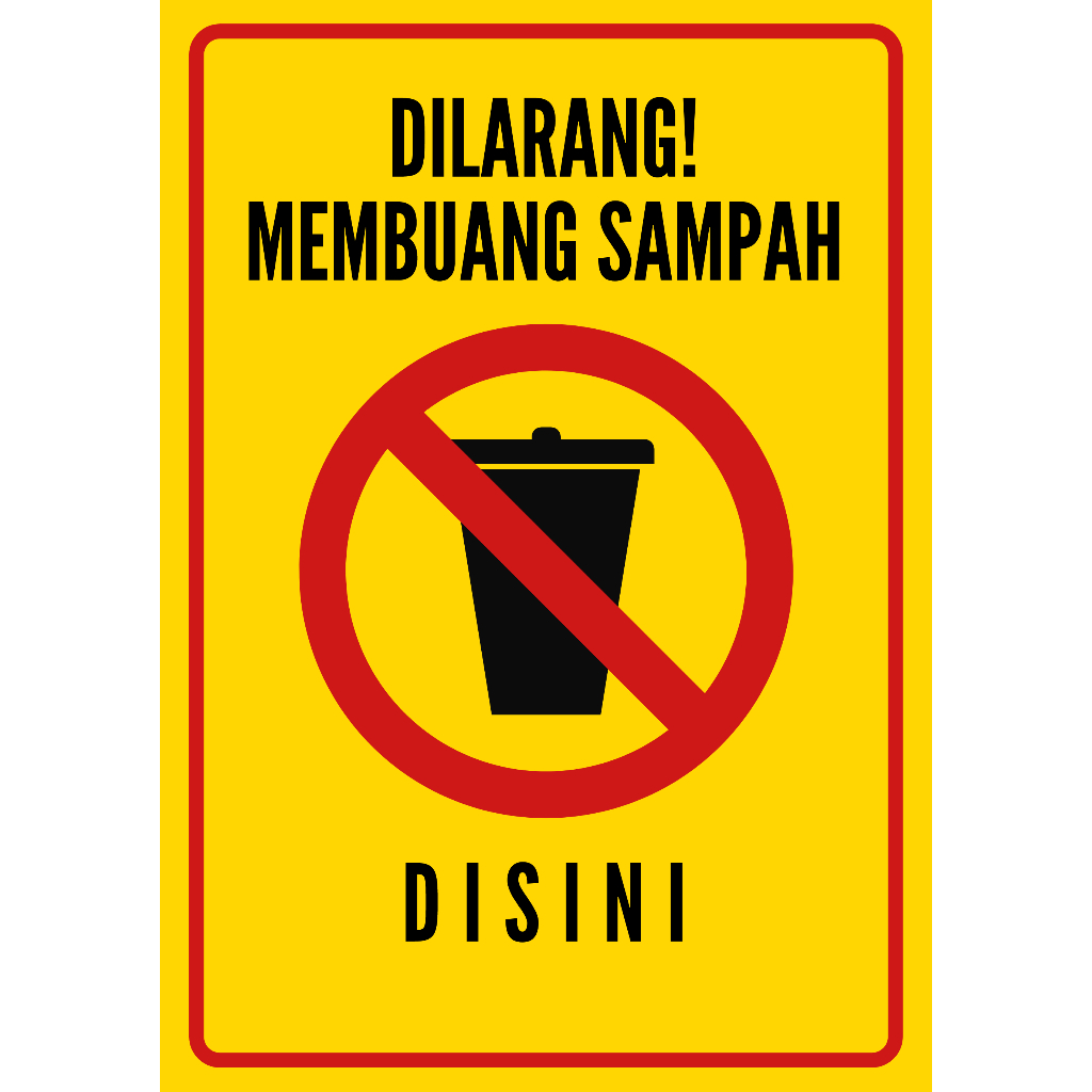 

STIKER JANGAN BUNGAN SAMPAH