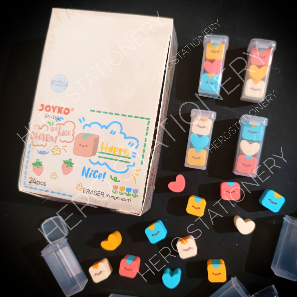 

Penghapus eraser model imut good luck charm joyko ER-134