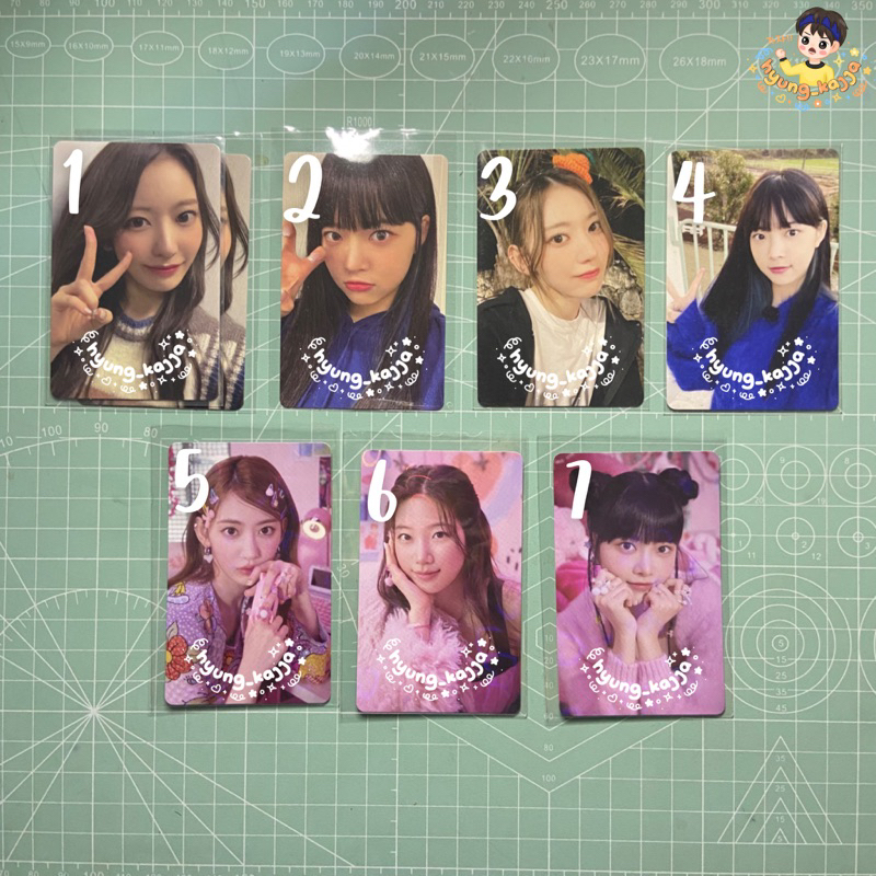 [READY] PC Photocard Le sserafim Kazuha Sakura eunchae Fearless japan weverse wv holo heart Album je
