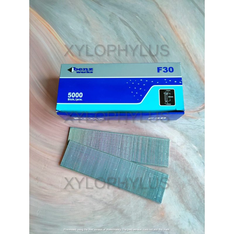 

BENZ F 30 Isi Refill Anak Hekter Staples Paku Tembak Angin I Lurus F30