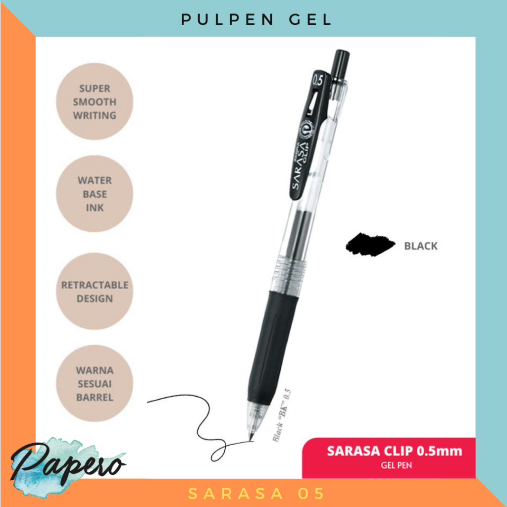

Zebra Pulpen Gel Sarasa 05