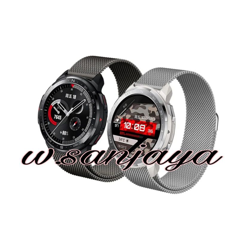 TALI JAM HONOR WATCH GS PRO HONOR WATCH MAGIC 2 46MM STRAP MAGNETIC LOOP STAINLESS STEEL