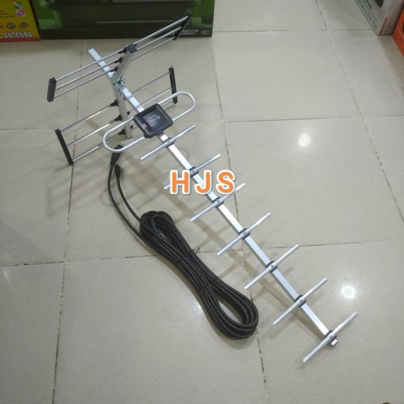 ANTENA TV DIGITAL OUTDOOR ANTENA TV LUAR + FREE KABEL ANTENA 10 METER