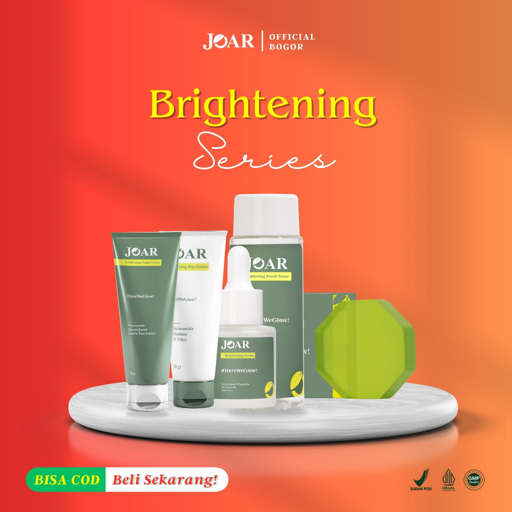 (Satuan/ Bundling) Joar Skincare Brightening Series/BPOM Original (COD)
