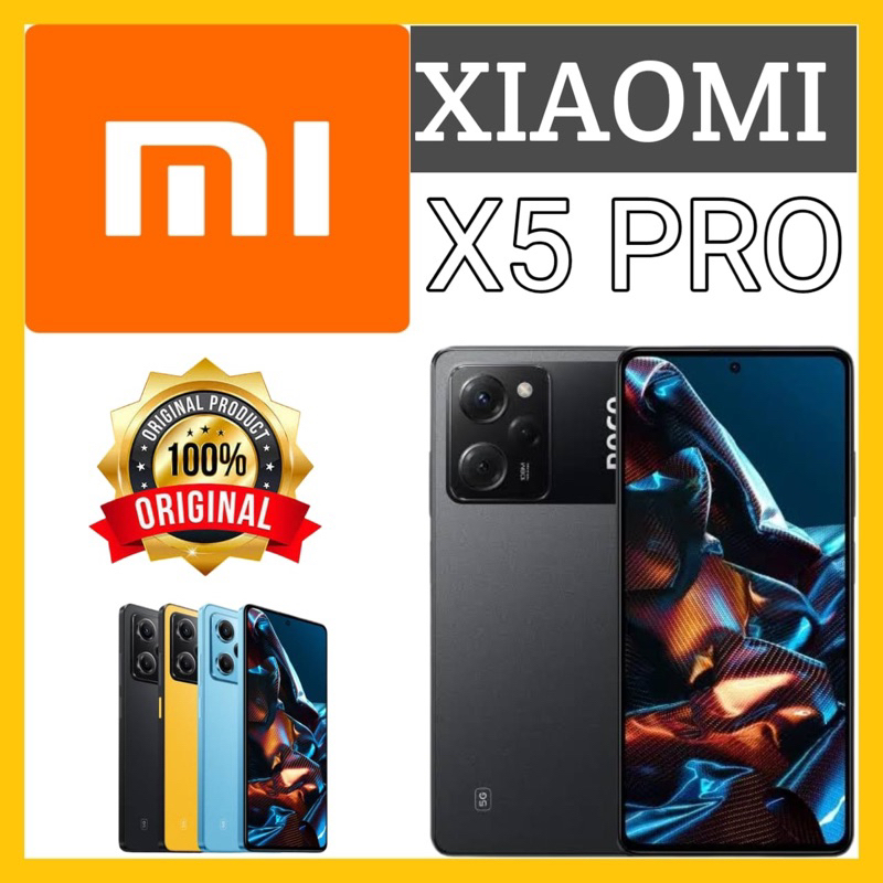 TERBARU  POCO X5 PRO RAM 6/128 & 8/256 GARANSI REMSI POCO INDONESIA
