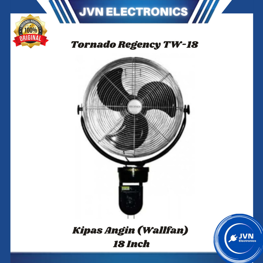 Kipas Angin Dinding Tornado Regency (Wallfan) TW-18 18 Inch