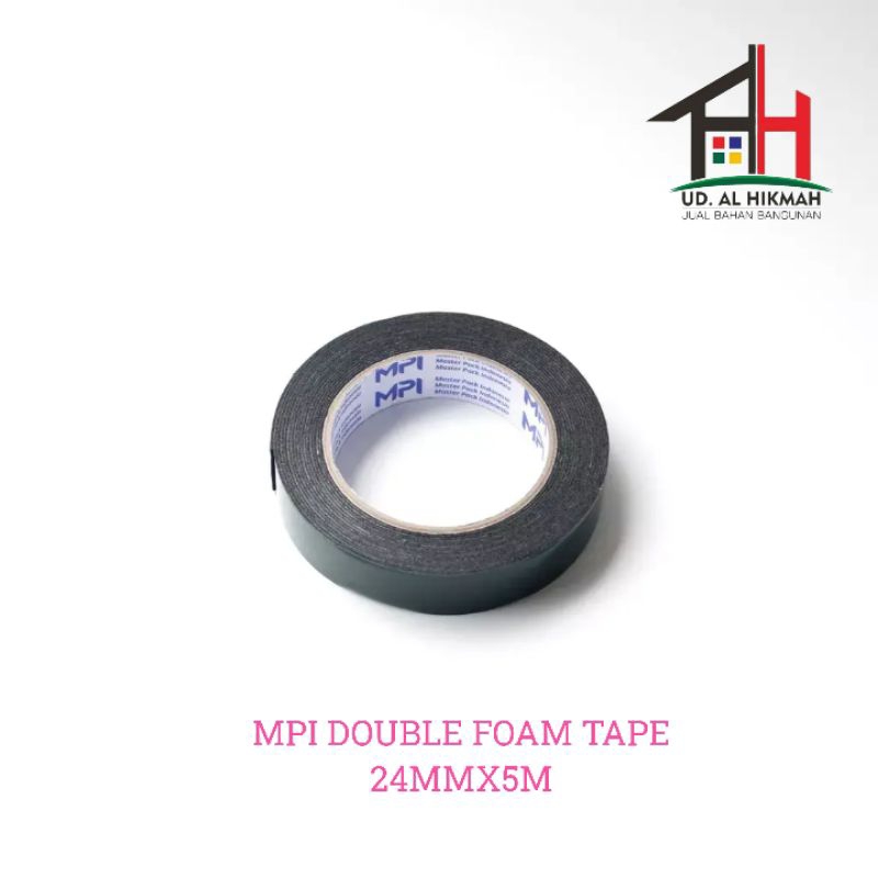 

DOUBLE FOAM TAPE 24MMX5M MASTER PACK INDONESIA HITAM RELEASE HIJAU