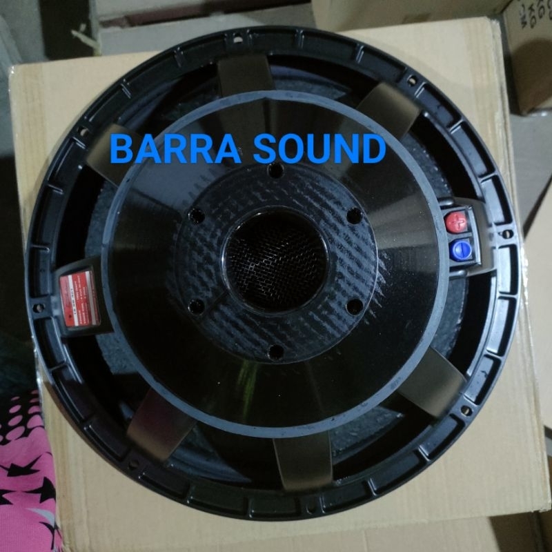 speaker 18inch sub low black spider 18sb401