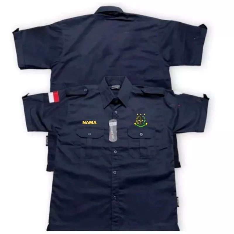 KEMEJA KEJAKSAAN RI BORDIR || SERAGAM KEJAKSAAN RI BORDIR