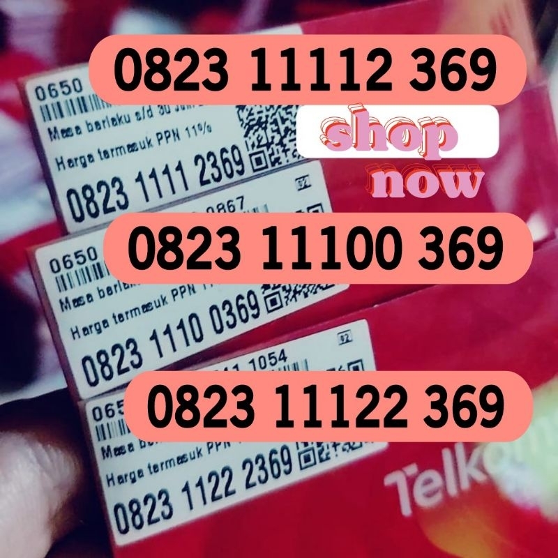 Nomor No Cantik Simpati 369 / Nomor Cantik Telkomsel Hoki Hokky 3699