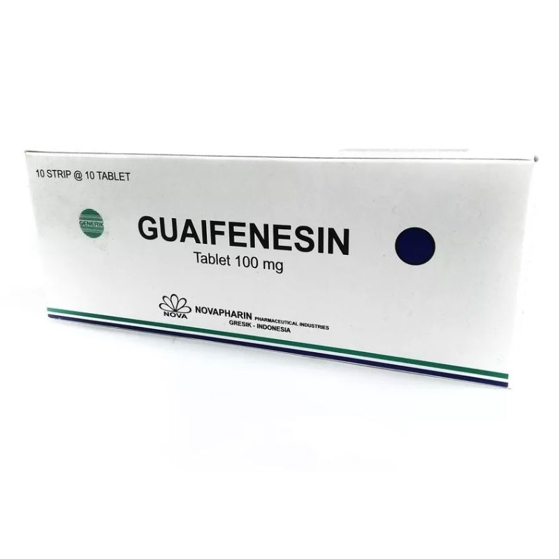 Guaifenesin / GG / Glyceryl Guaiacolate / Obat Batuk