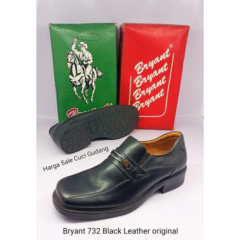 Sepatu Pria Kulit Asli Bryant 10_732_Black
