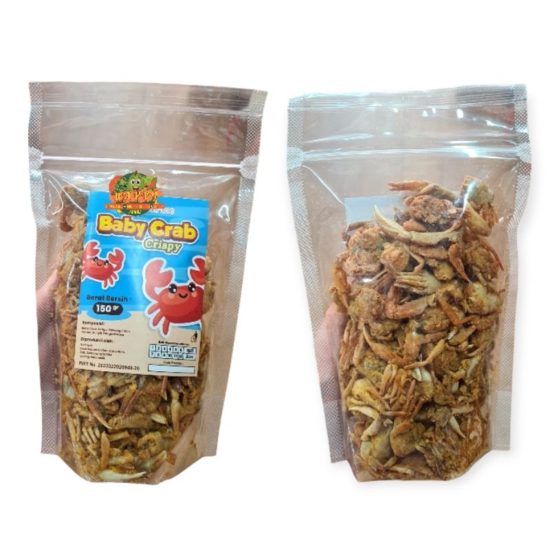 

Baby Crab Crispy 150gram (Siap Makan)