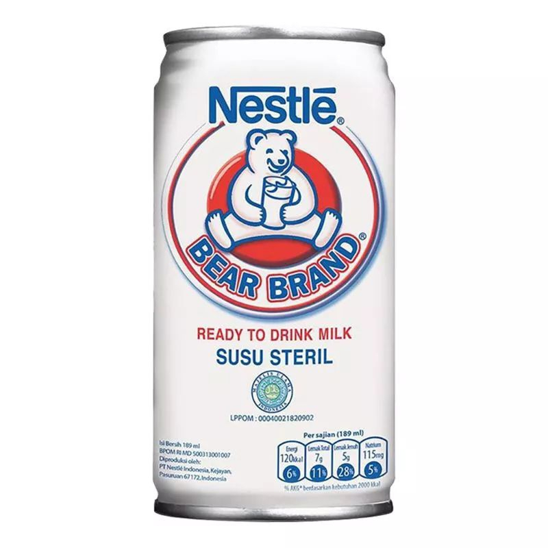 

Susu Beruang Bear Brand Nestle 189ml