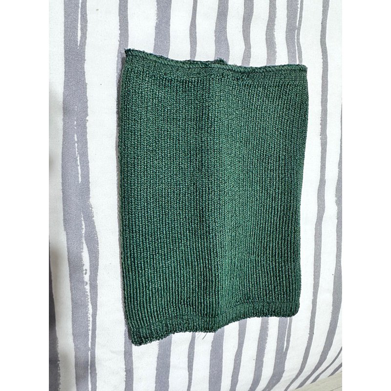 bandana hijab hijau botol