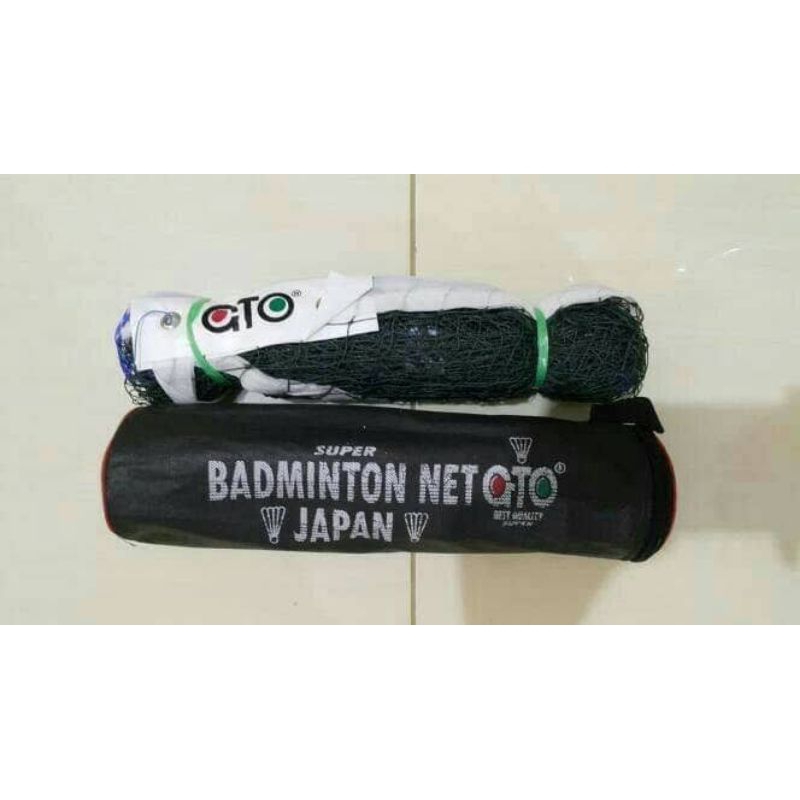 NET BULUTANGKIS GTO TAS NET JARING BADMINTON BAGUS