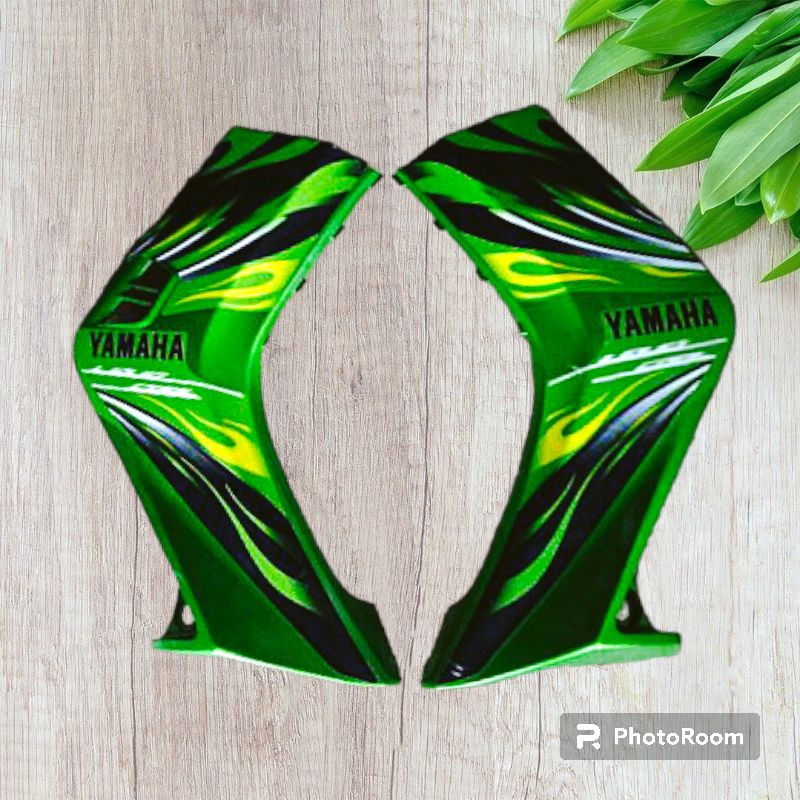 Sayap Jupiter Mx Lama Old 135 Plus Stripping Hijau Tahun 2009 2010