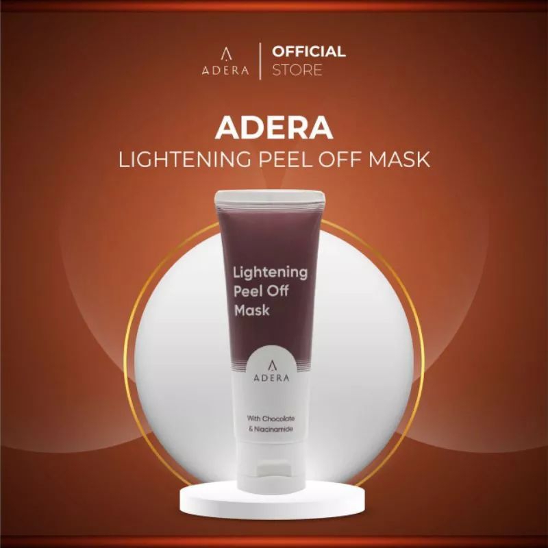 ADERA LIGHTENING PEEL OFF MASK WITH CHOCOLATE & NICINAMIDE ORIGINAL