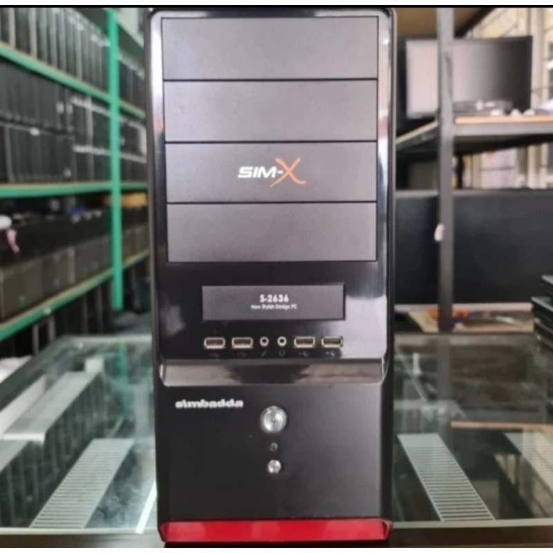 PC RAKITAN ASUS CORE I5-4470 RAM 8 GB SSD 128 GB