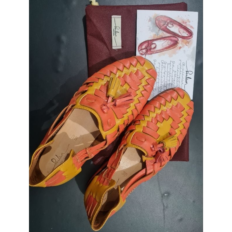 SEPATU KULIT WANITA/SEPATU SERLIUM/SEPATU NAWA/SEPATU BAGUS