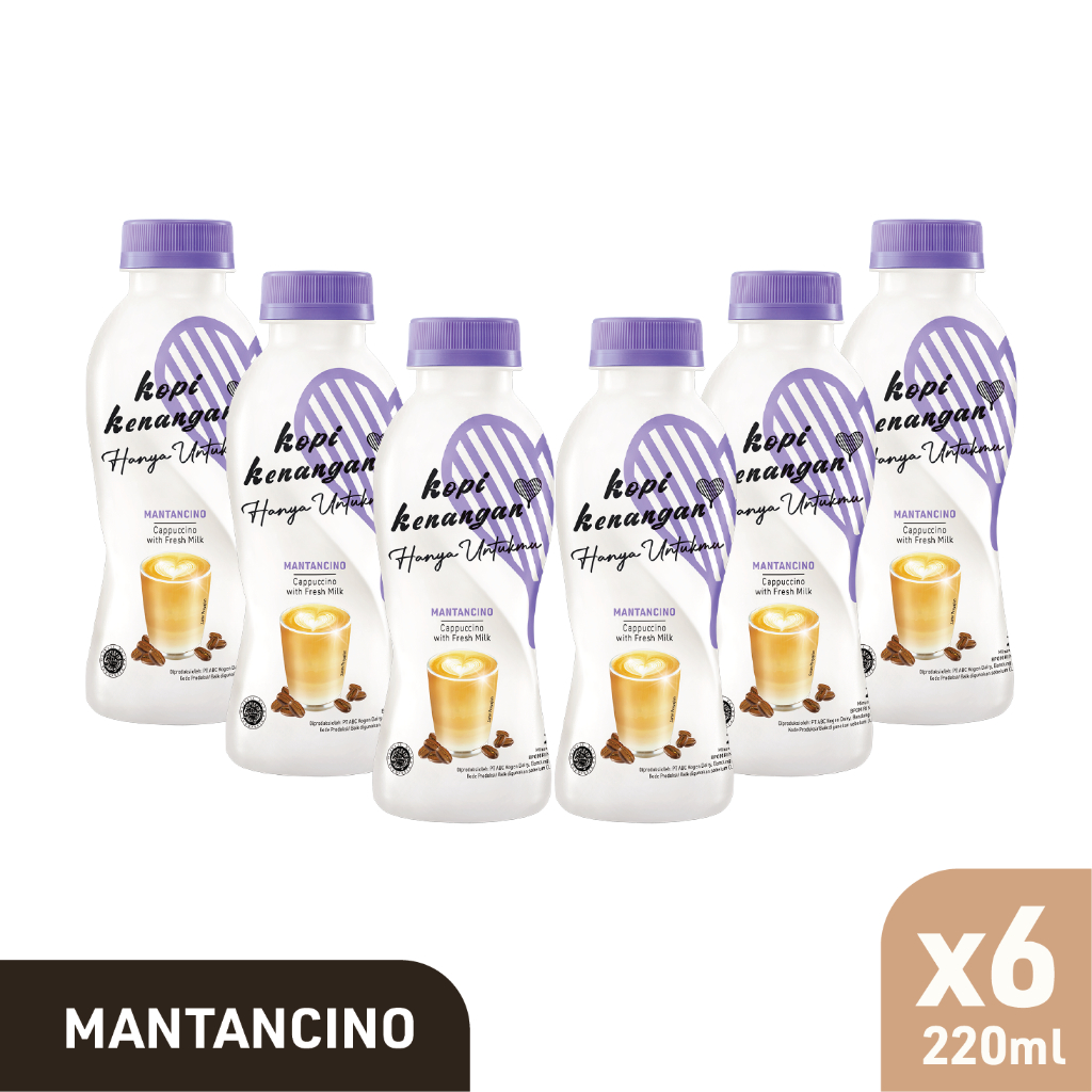 

Kopi Kenangan Hanya Untukmu Mantancino 220ml x 6