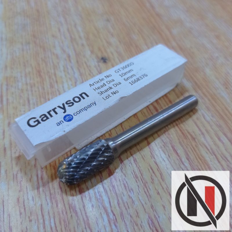 Garryson carbide burr GT3600D mata cuner carbide 10mm