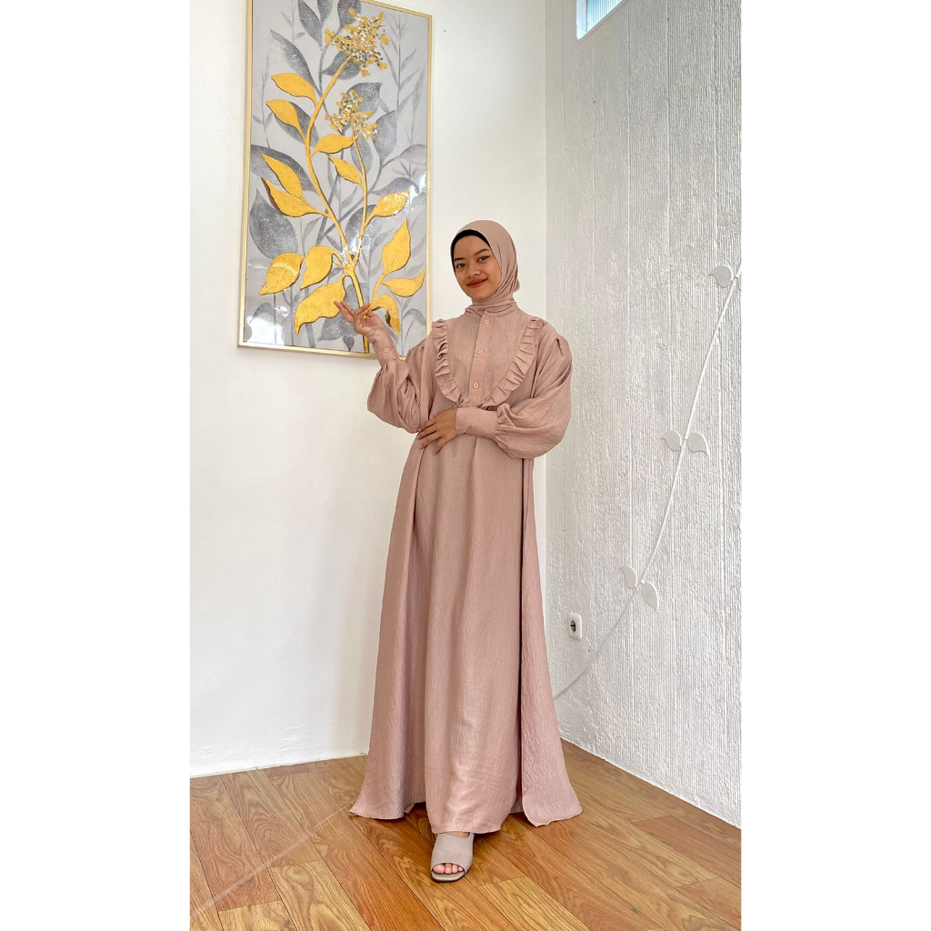 gamis santorini - syari santorini - maxi santorini